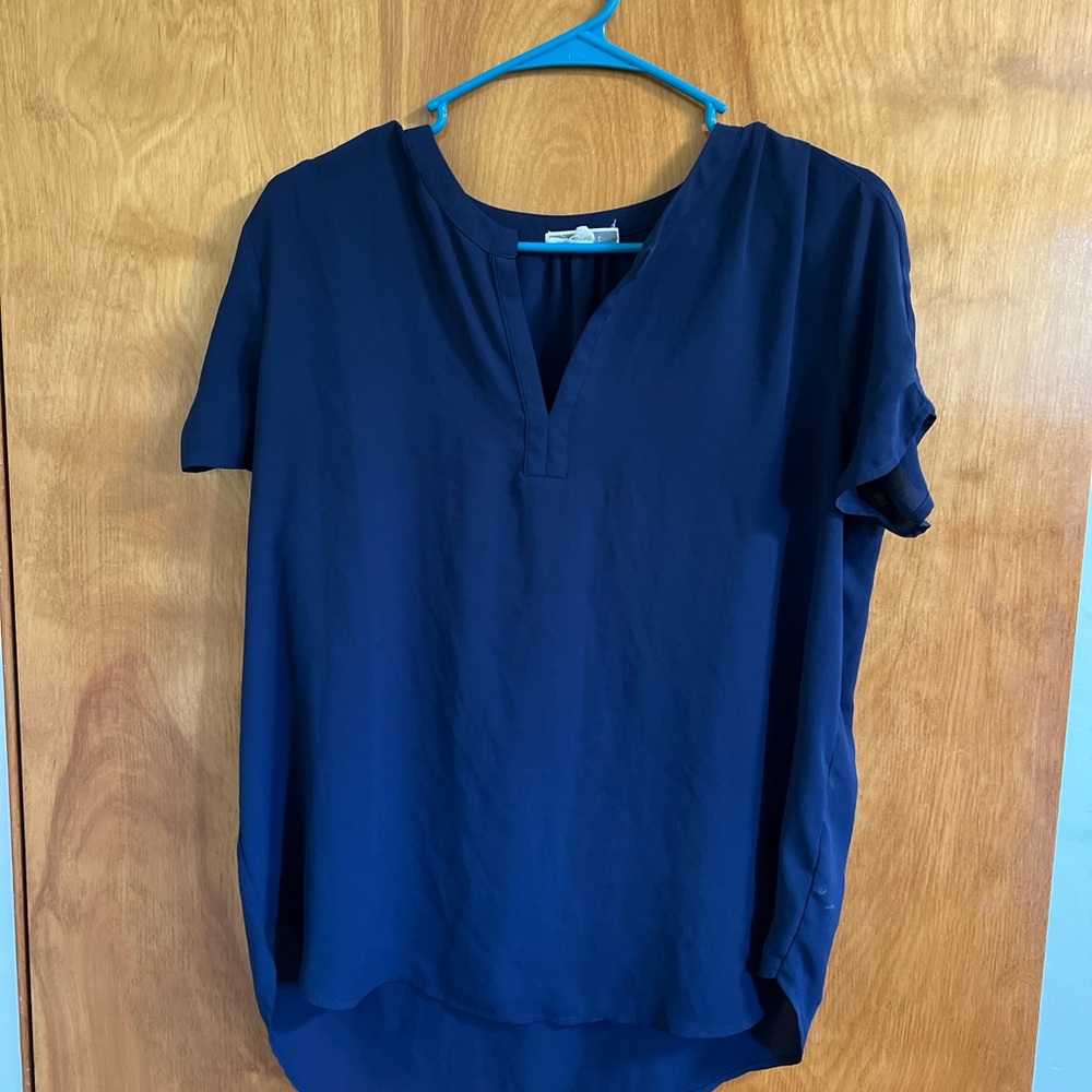 Pleione Deep Blue Women's Blouse